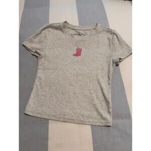 Aeropostale graphic tee.
Size small  Cute cowboy boots
